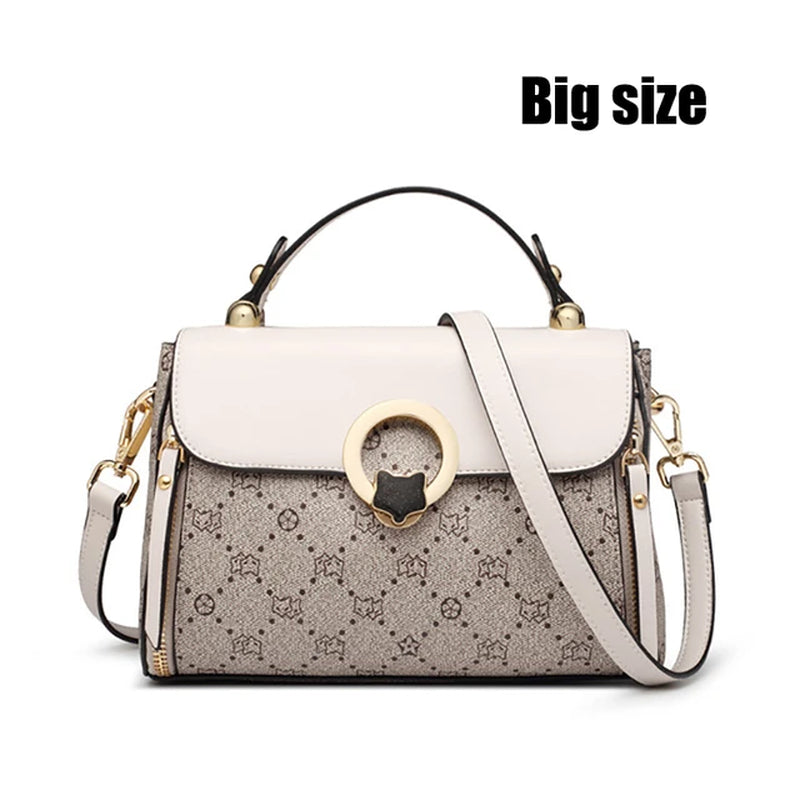 Women'S Shoulder Bag Vintage Signature Tote Bag 2026 Luxury Fashion Female Handbag Crossbody Purse