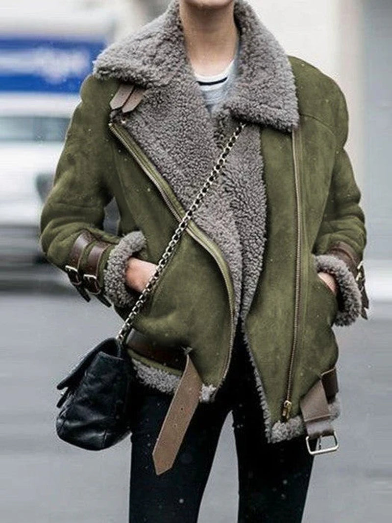 Stylish Plus Size Winter Jacket for Women - Cozy and Chic Outerwear for Autumn