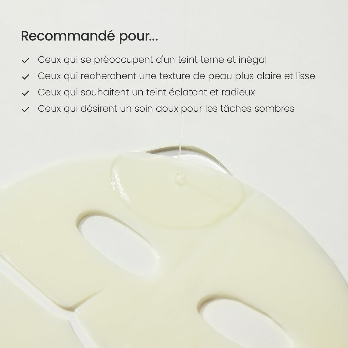 BIODANCE Bio-Collagen Real Deep, Masque Visage Hydrogel au Collagène, Masque de Nuit Hydratant, Soin des Pores et de l’Élasticité, K-Beauty Coréenne, 4 Masques