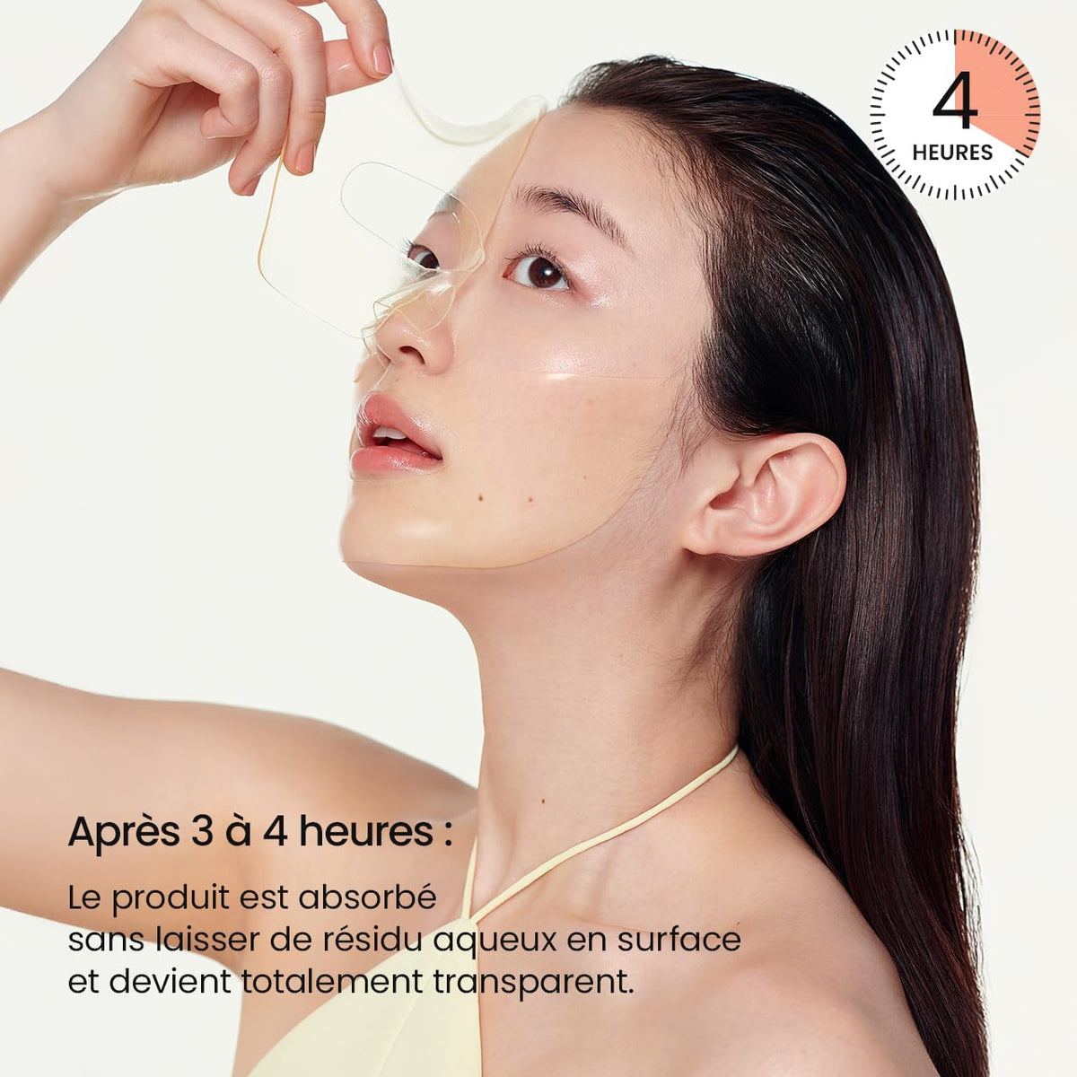BIODANCE Bio-Collagen Real Deep, Masque Visage Hydrogel au Collagène, Masque de Nuit Hydratant, Soin des Pores et de l’Élasticité, K-Beauty Coréenne, 4 Masques