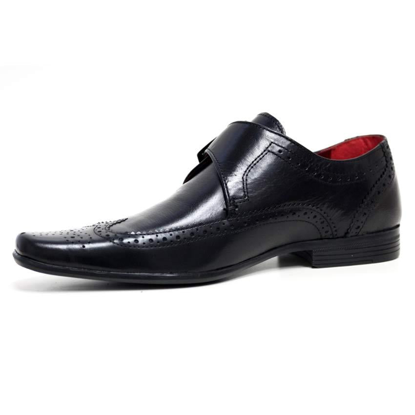 Mens Red Tape Leather Shoes Smart Office Wedding Work Formal Party Brogue Shoes