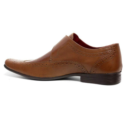 Mens Red Tape Leather Shoes Smart Office Wedding Work Formal Party Brogue Shoes