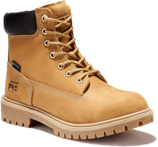 Timberland PRO Women’s Direct Attach 6" Steel Toe Insulated Waterproof Work Boots – Unmatched Comfort and Durability for Every Job