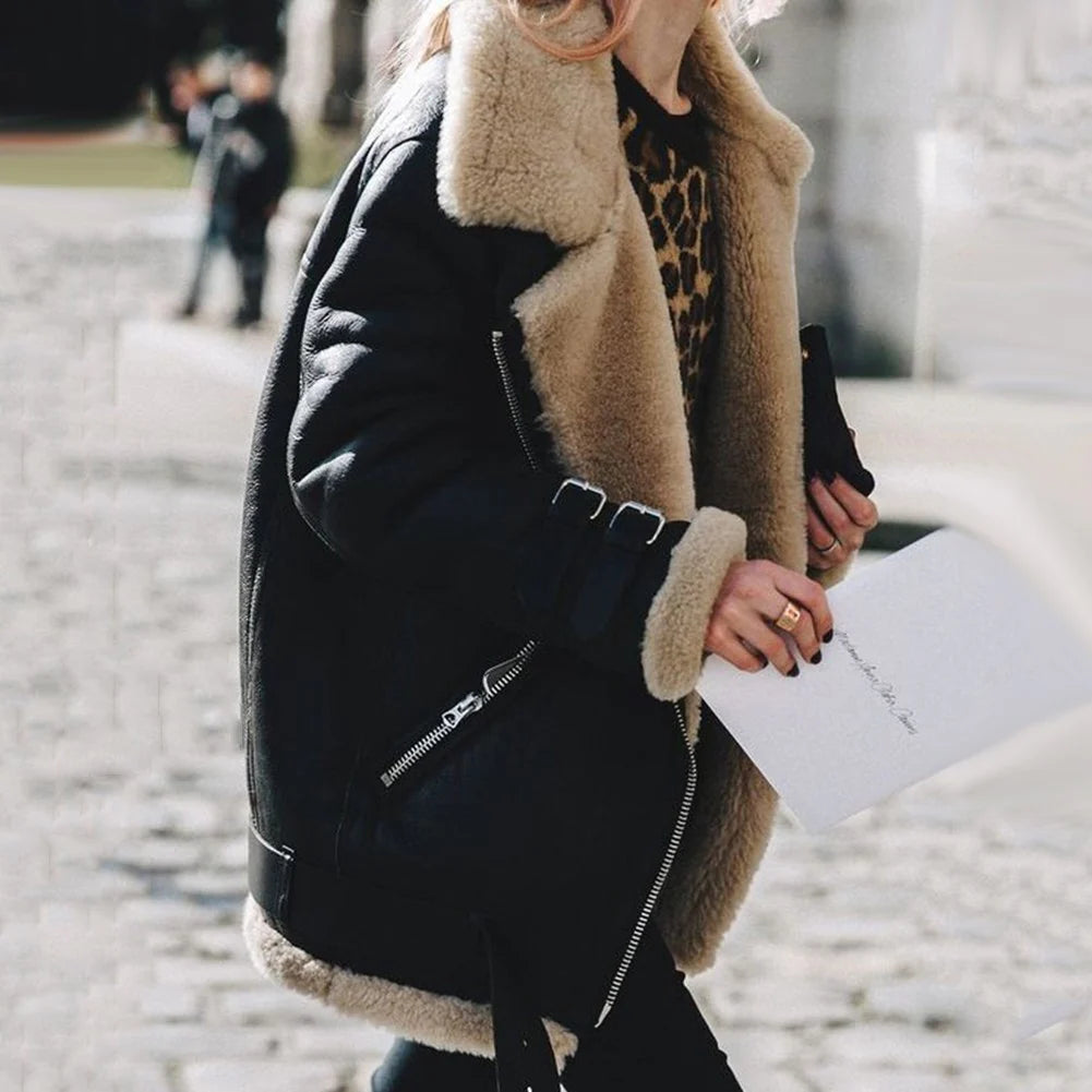 Stylish Plus Size Winter Jacket for Women - Cozy and Chic Outerwear for Autumn