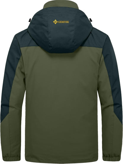 Ultimate Men's 3-in-1 Winter Ski Jacket with Insulated Puffer Liner