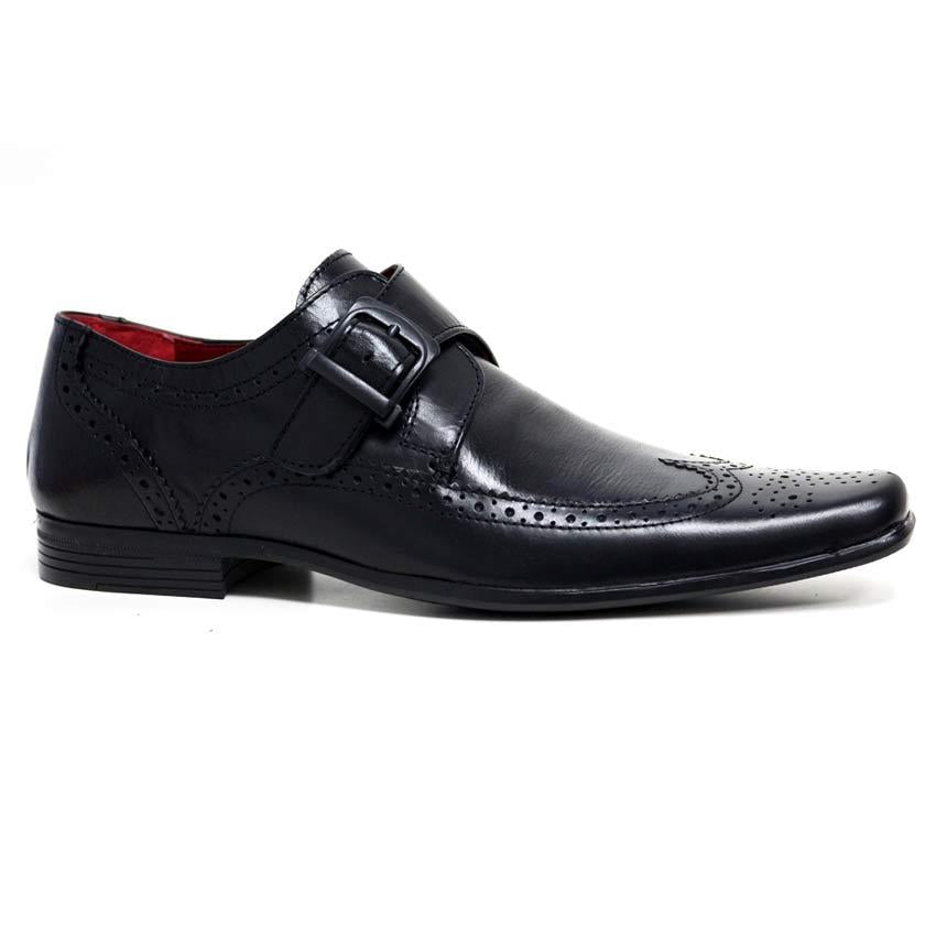 Mens Red Tape Leather Shoes Smart Office Wedding Work Formal Party Brogue Shoes