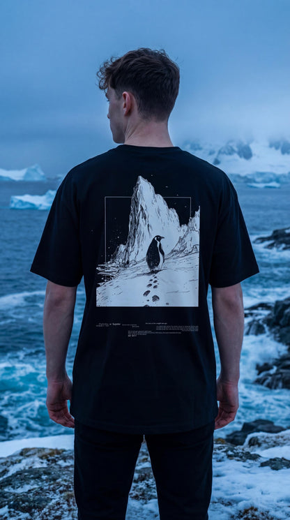 Embrace Your Journey with the Penguin Motivation T-Shirt – Funny Antarctic Meme Tee